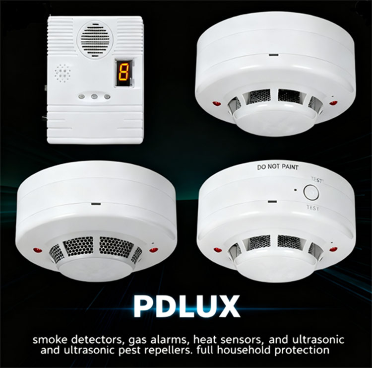 Dispositivi completi per la sicurezza domestica: protezione da fumo, gas, calore e parassiti